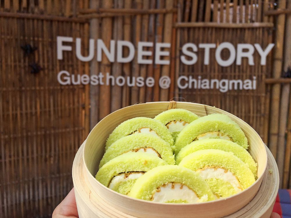 Fundee Story Guesthouse Bamboo House In Chiang Mai Old Town Luaran gambar